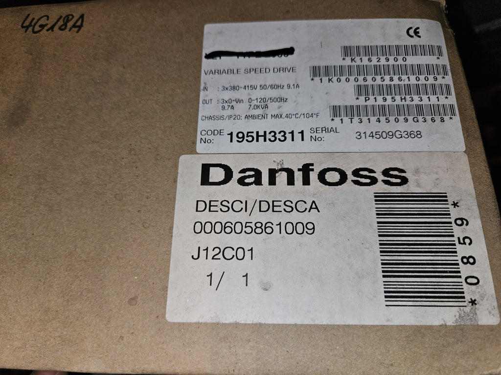  Danfoss VLT 2030 195H3311 + EMC Motor Filter 195H6525  Frequenzumrichter