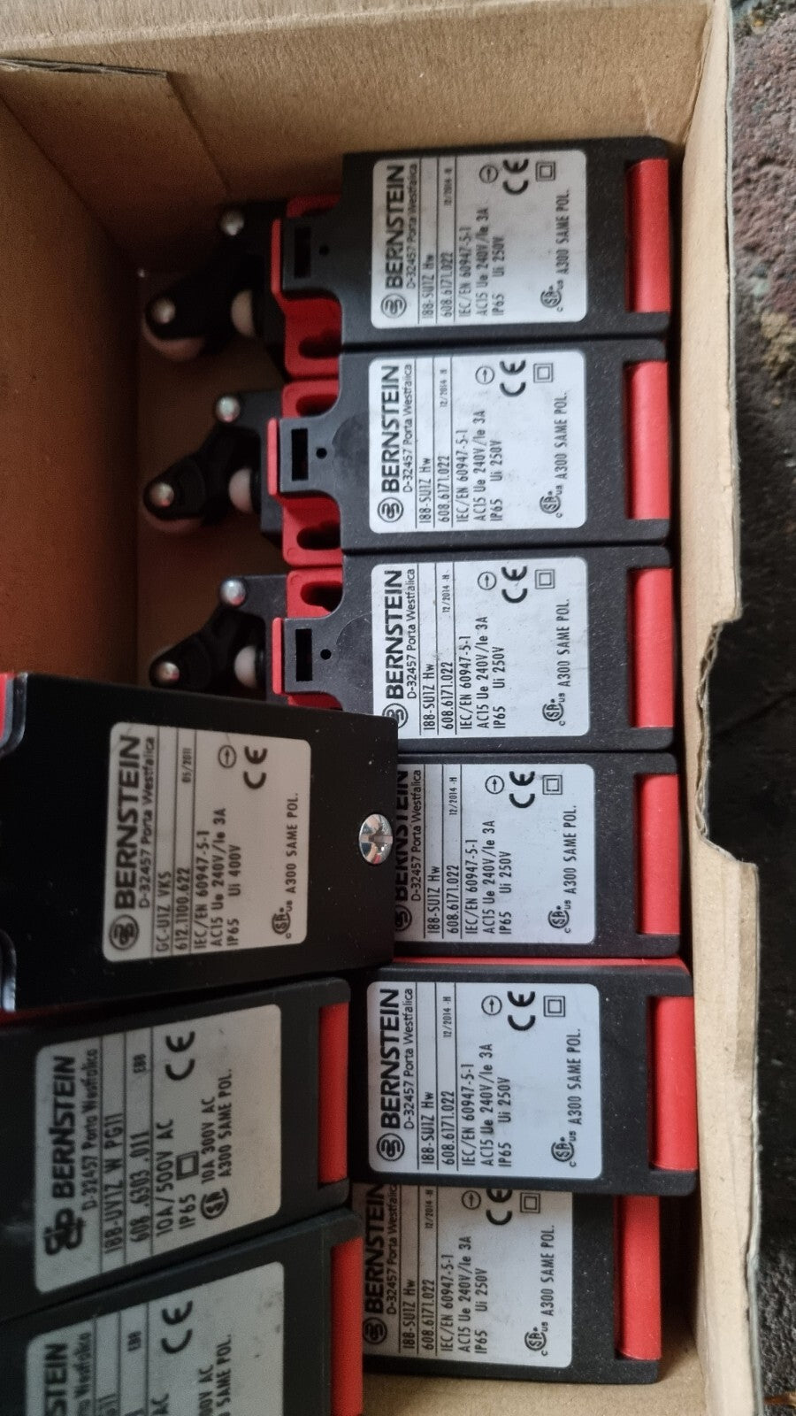 BERNSTEIN GC-U1 VKS (612.1100.622) SICHERHEITSSCHALTER safety switch neu new 