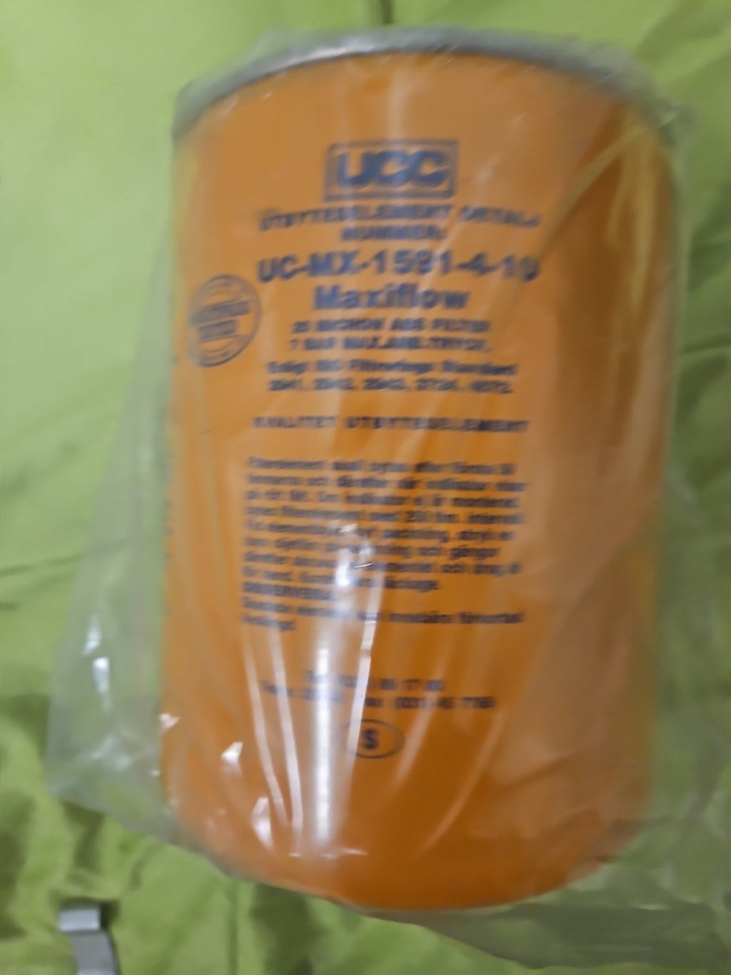 Parker/UCC UC-MX-1591-4-10 Hydraulikfilter Neu/ovp Sealed, Unused Hydraulic