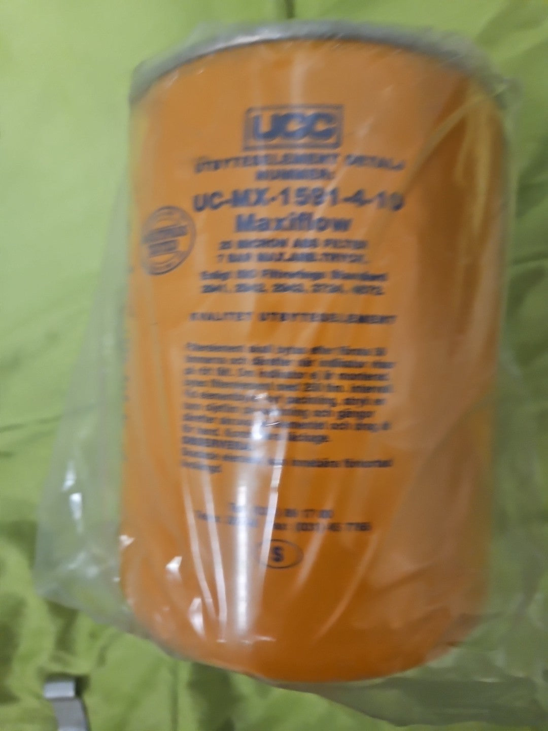 Parker/UCC UC-MX-1591-4-10 Hydraulikfilter Neu/ovp Sealed, Unused Hydraulic