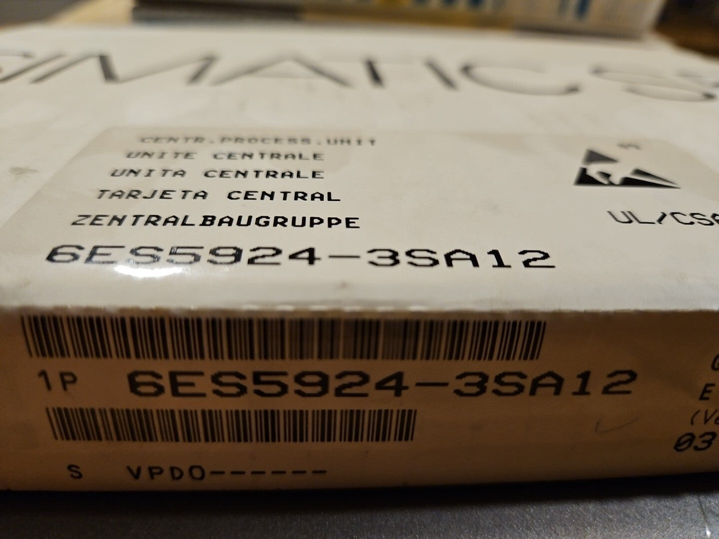 SIEMENS SIMATIC S5 CPU 924 150U 6ES5924-3SA12 / 6ES5 924-3SA12, Neu, New Sealed