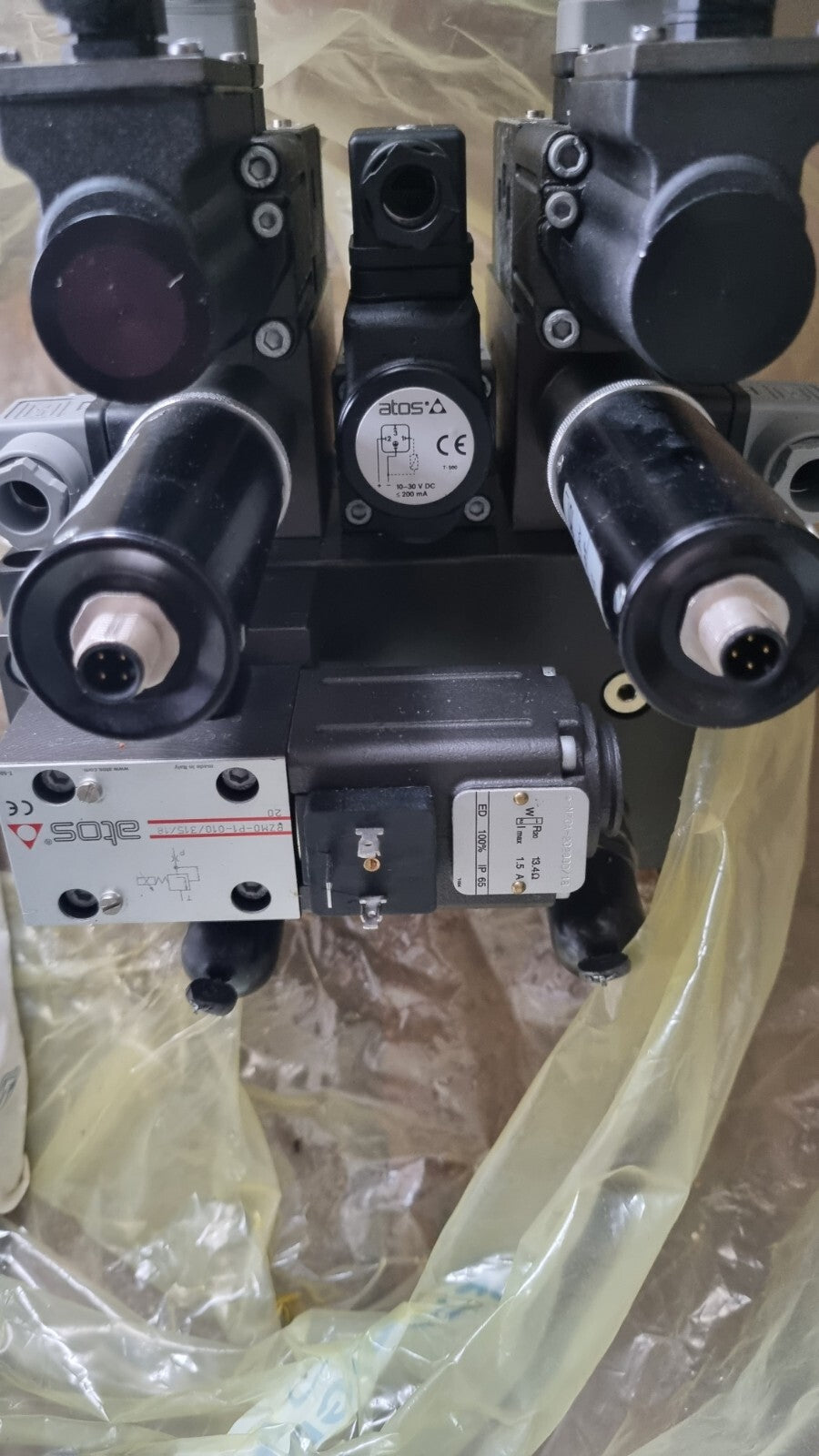 ATOS Proportionalventil Block DLHZO-T-040-L31 RZM0-P1-010/315/18 neu/new, Unit