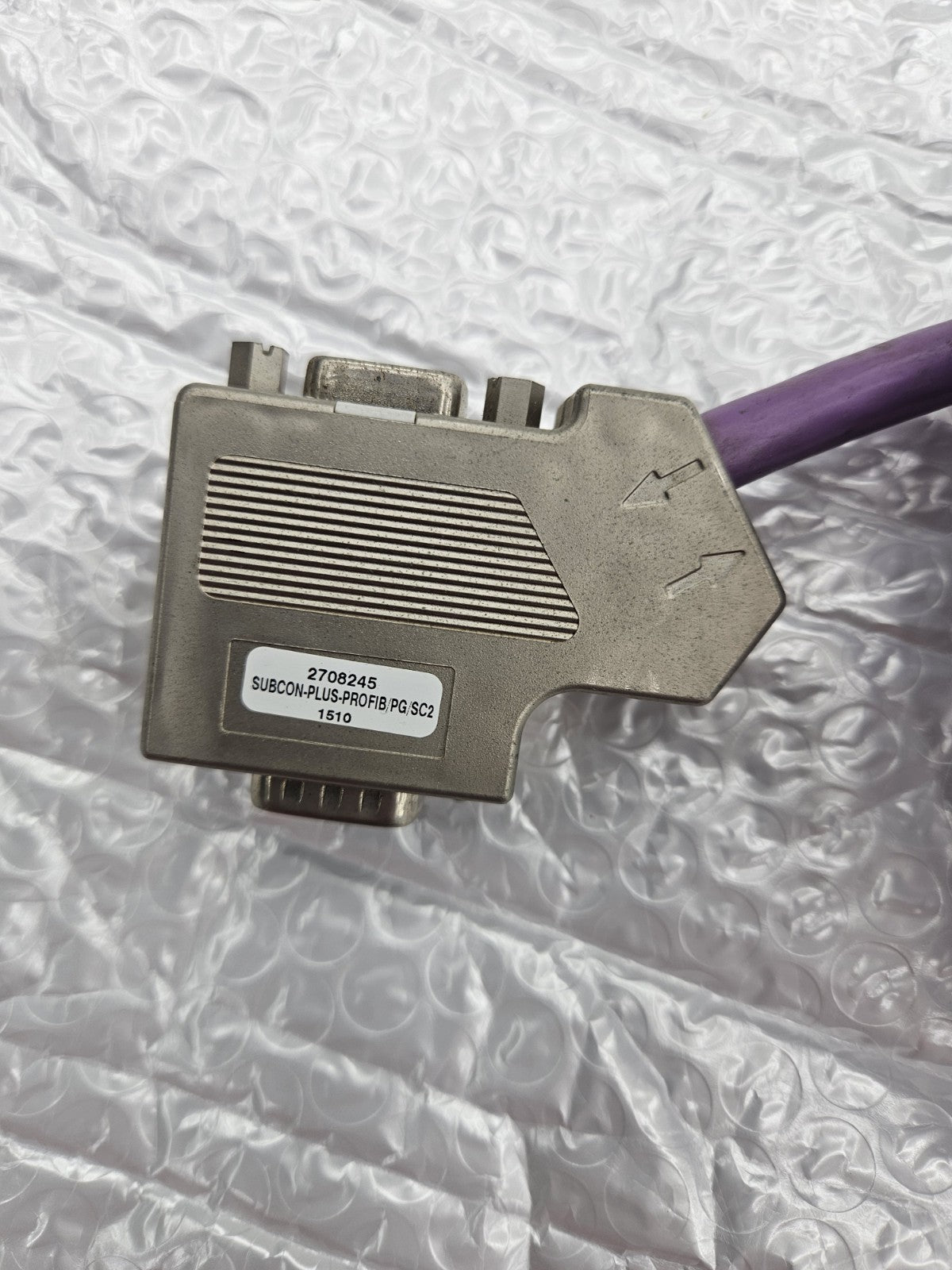 6XV1830-0EH10 SIEMENS, PROFIBUS FC kabel mit 2708245/2708232 SUBCON Stecker
