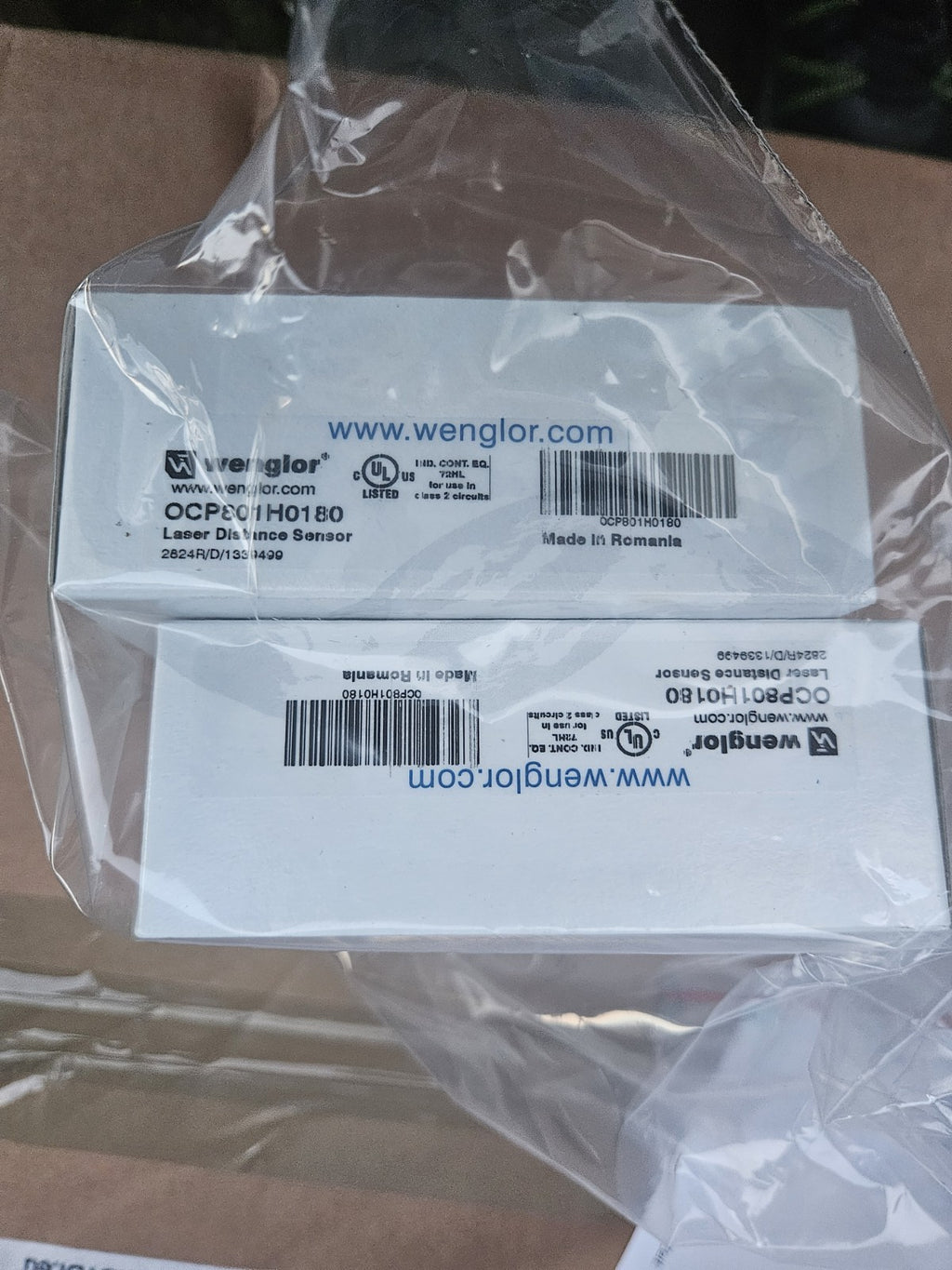 Wenglor Laserdistanzsensor | OCP801H0180, 2624R/D/1339499, Neu/ovp, New Sealed