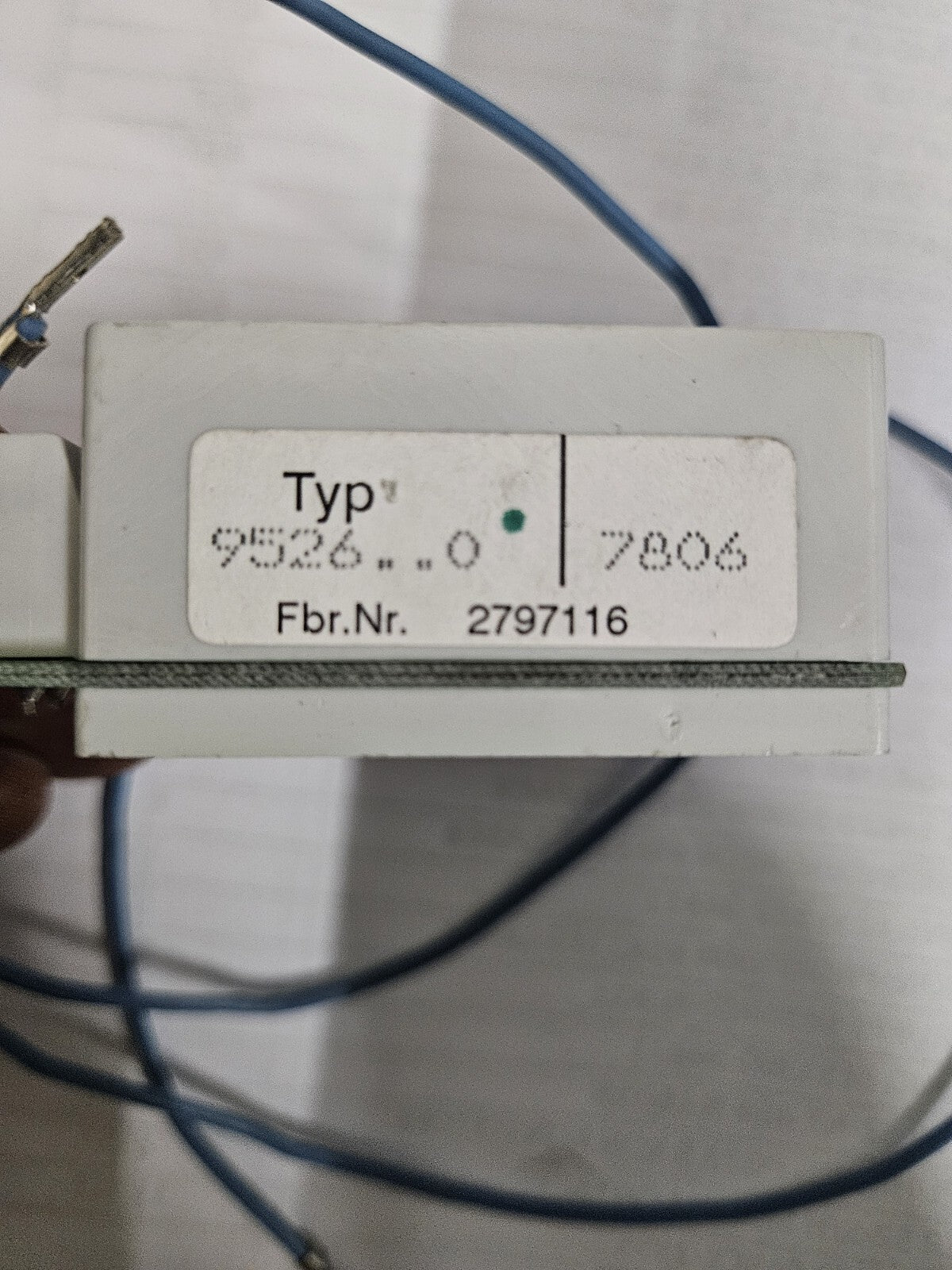 1 x Aufladeregler 338850, 9526..0 für Nachtspeicherheizung Laderegler, Ladeautom