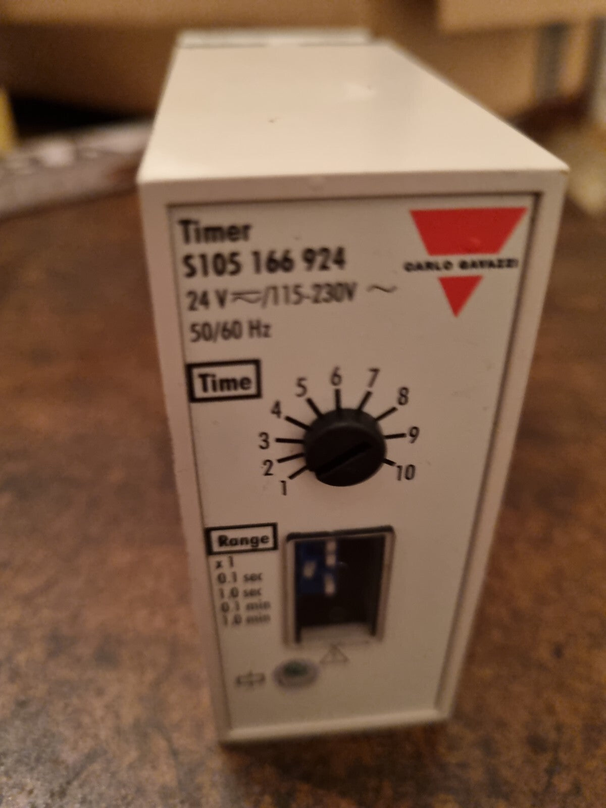 Carlo Gavazzi S105 166 924 Timer 115-230v 50/60hz neu, new unused