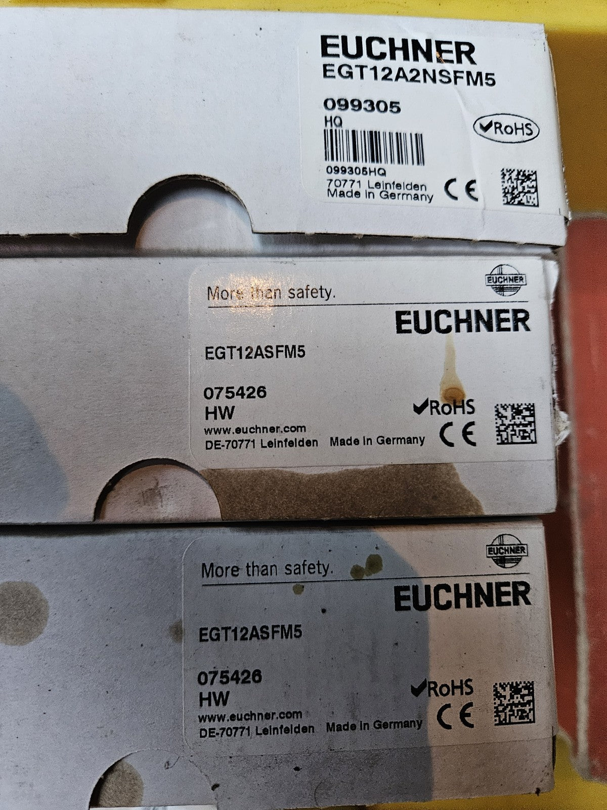 EUCHNER Präzisions-Einbaugrenztaster EGT12ASFM5  -  075426 Limit Switch New Neu