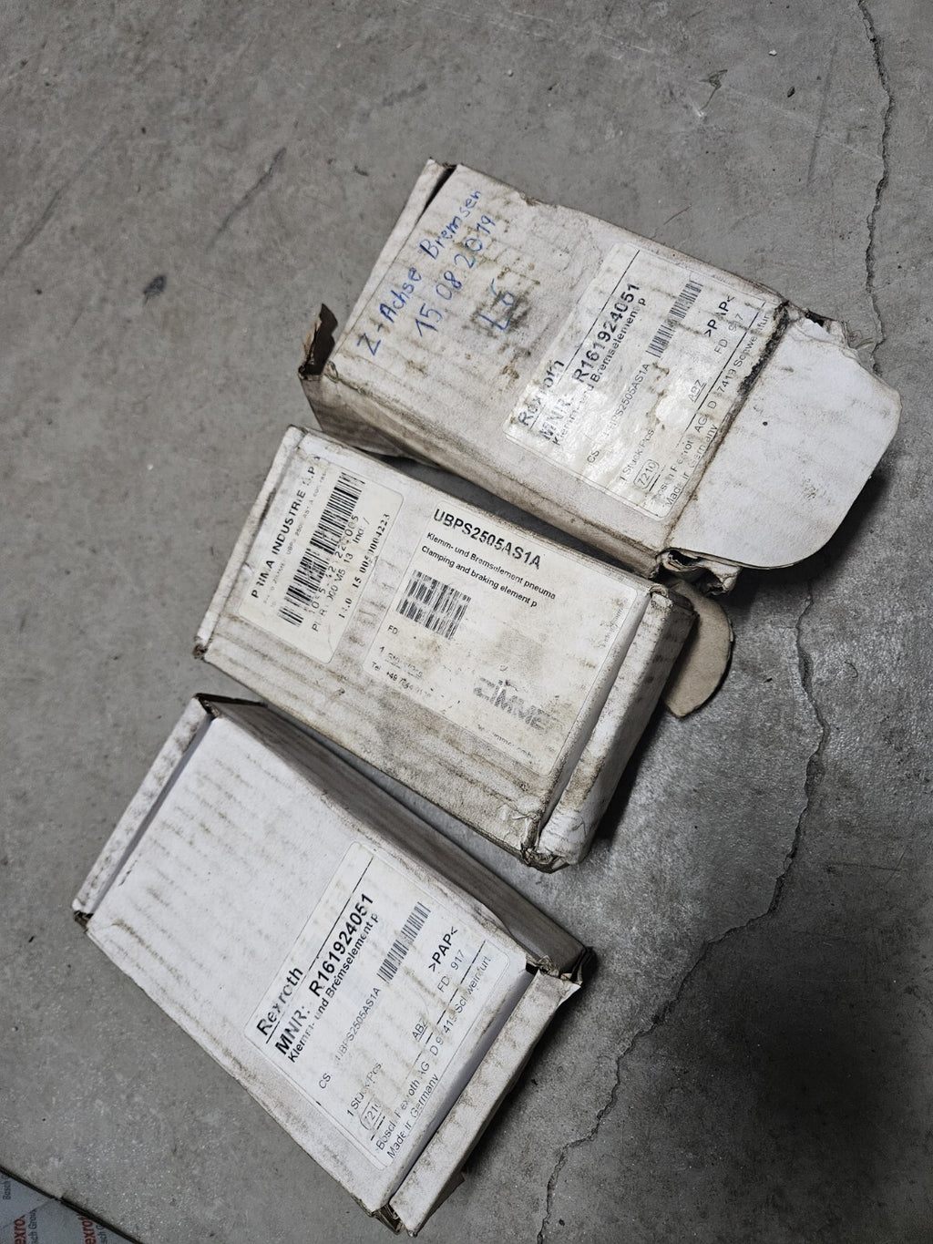 Bosch REXROTH R161924051 Bremselement, Pneumatic Clamping and Braking Unit NEW