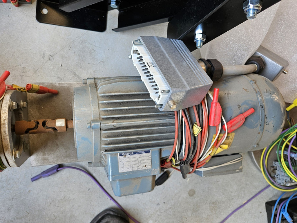 VEM Elektromotor K21R 63 G 2 + LENZE GN43.550.34.035-036 Motor, Fully Working