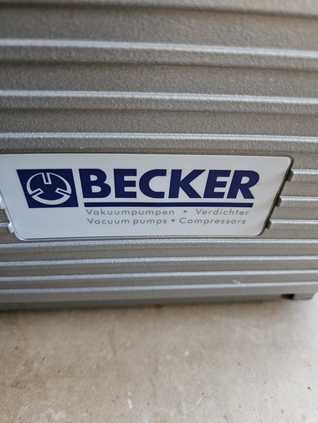 Becker VT 4.16 Vakuumpumpe, 2812331, Motor D80 D 4 P, 41414453274, Used Pump