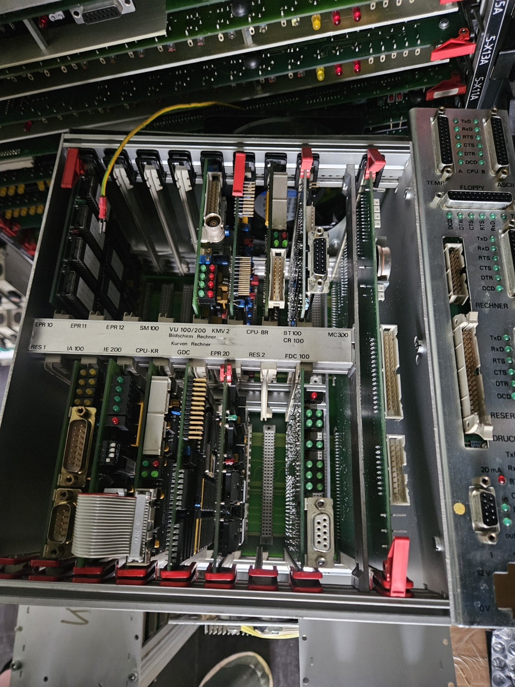 Krauss Maffei MC3 VK200 Injection Molding Control Rack PLC MC310 SH Schroff SC60