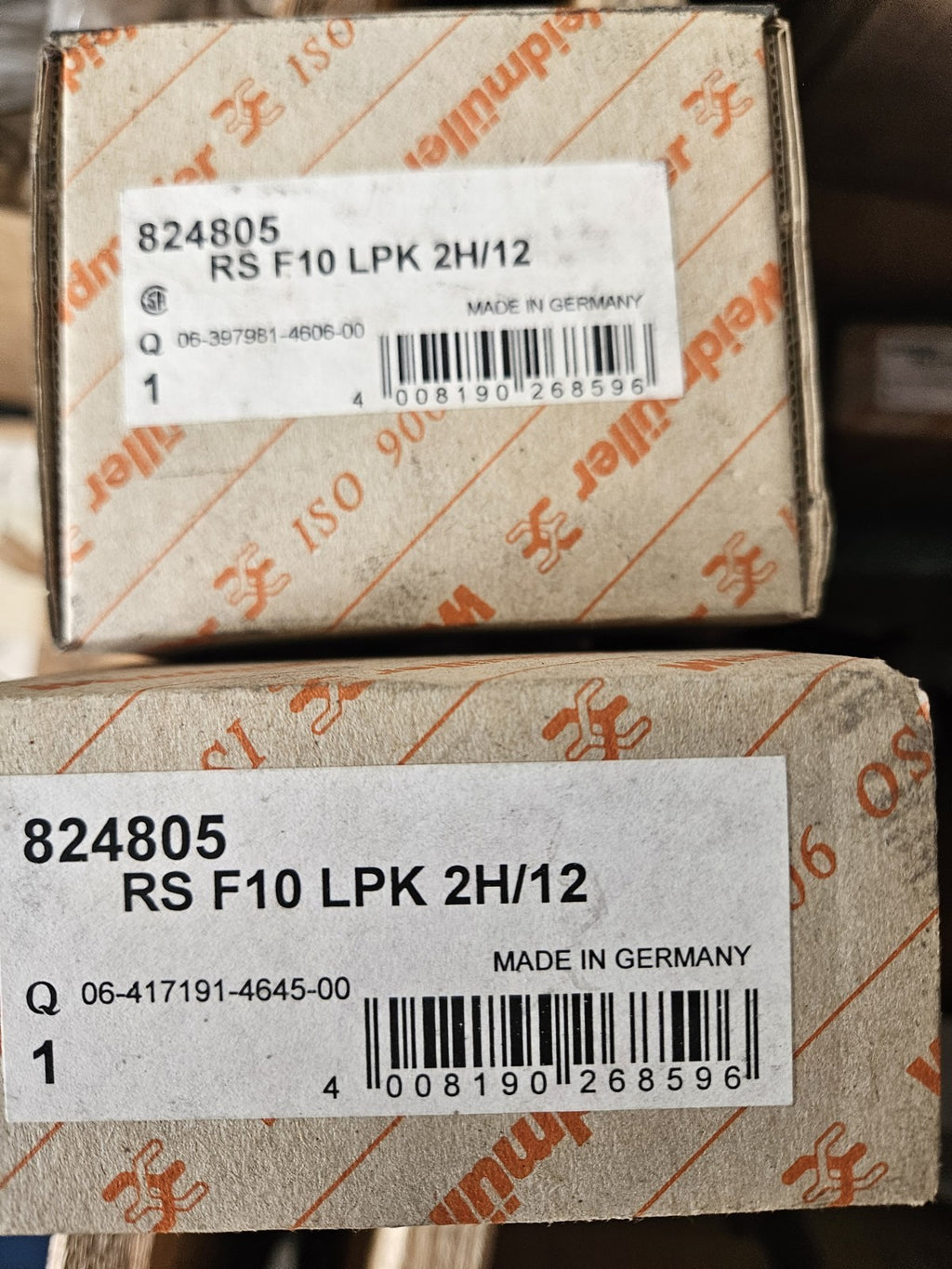 Weidmüller RS F10/LPK 2H/12, 8155610000 Din Rail Fan-out Module 824805 Neu/ovp