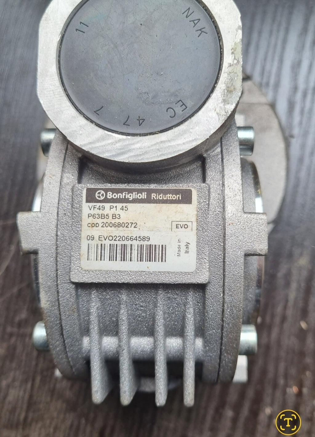 BONFIGLIOLI Riduttori VF49 P1 P63B5 B3 Schneckengetriebe Worm drive 200680272