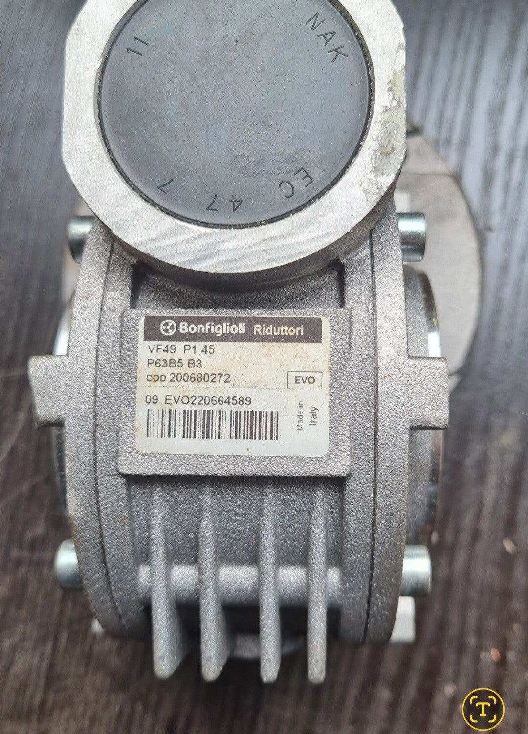 BONFIGLIOLI Riduttori VF49 P1 P63B5 B3 Schneckengetriebe Worm drive 200680272
