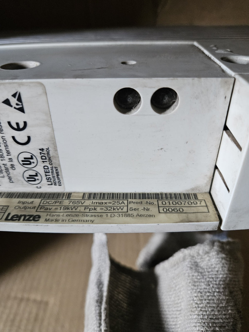 Lenze Brems Brake Module  Type: EMB9352-E   ,33.9352-E.1B, ID 00401024