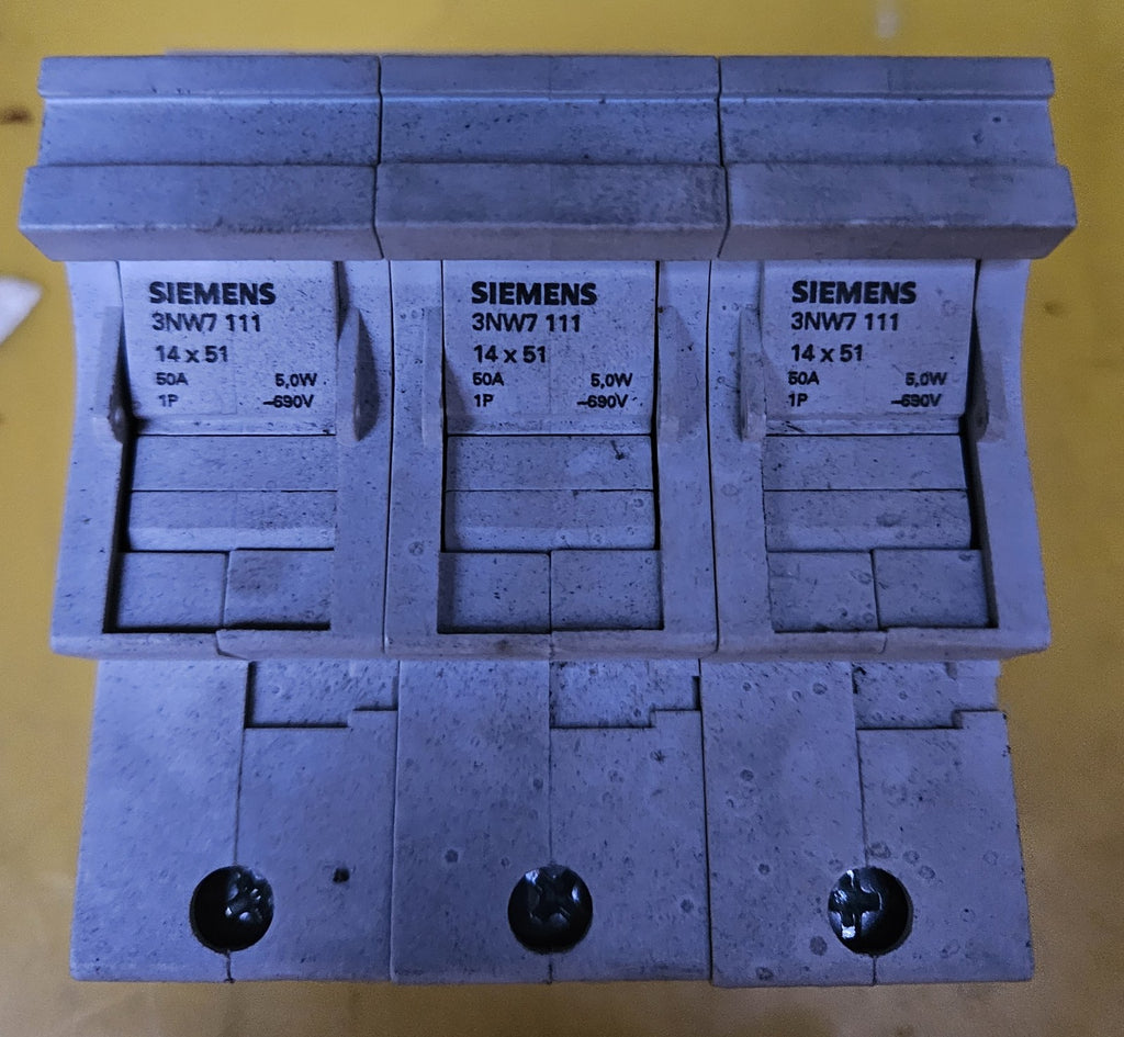 Siemens 3NW7 111 14X51 50A 1P 5,0W 690V Siehe Bilder