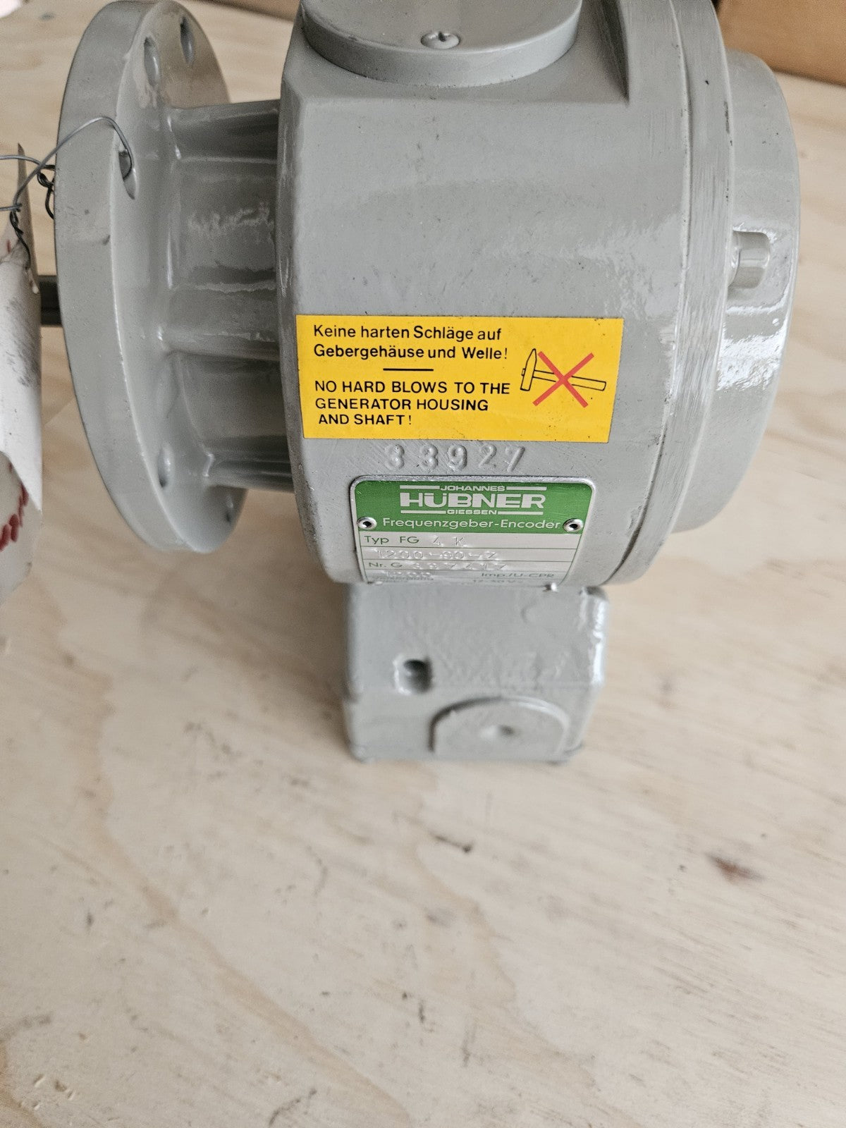 Baumer Hübner Incremental Encoder / Drehimpulsgeber / PG4K-1200-90-Z / Neu New