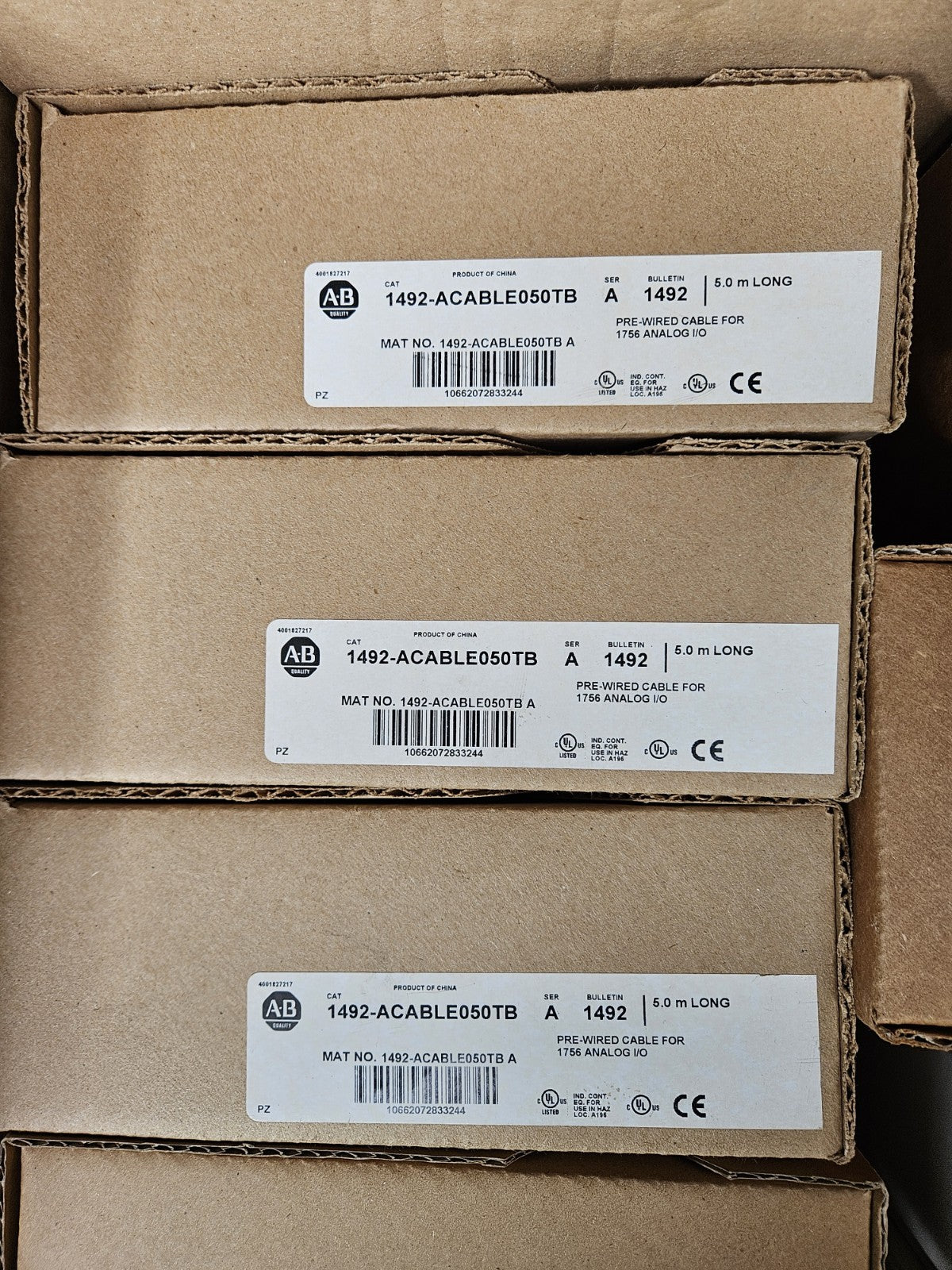 ALLEN-BRADLEY 1492-ACABLE050TB, New In Box, Unused, Neu/ovp New Old Stock