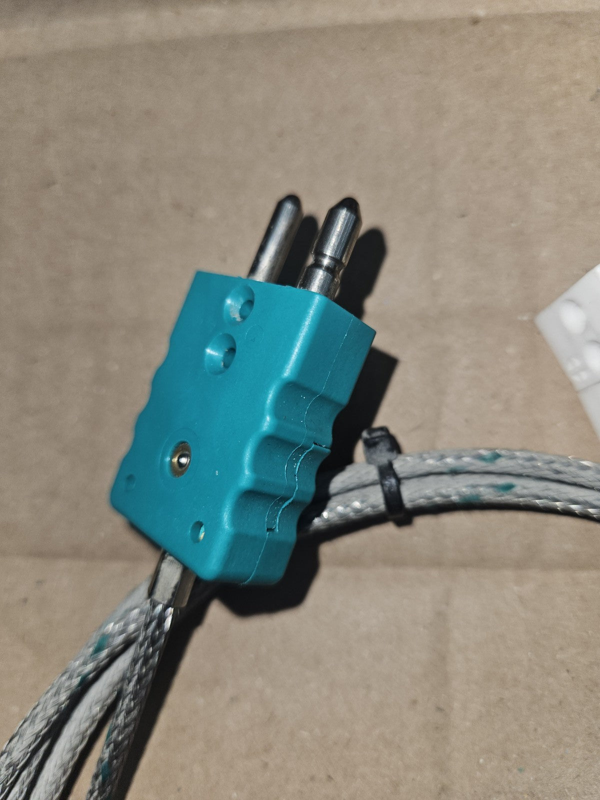 MANTELTHERMOELEMENT Typ K, Verlängerung 2m,Microstecker Neu Unbenutzt New Unused