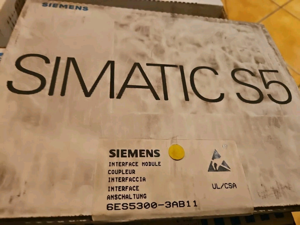 Siemens Simatic S5  6ES5 300-3AB11  6ES5300-3AB11  Neu mit Siegel!!! NEW, SEALED