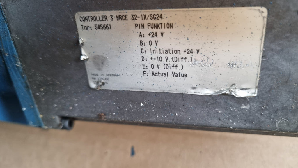 Bosch Rexroth 3WRCE 32 L001-1X/SG24/M, R900901789, 00566057, Finn Power, Valve