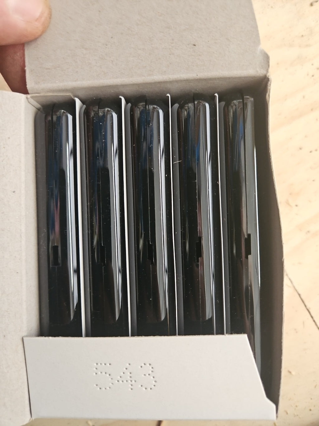 10 x  Peha Rahmen 2-fach D 772.19 IP20 Abdeckrahmen schwarz Blende Abdeckrahmen