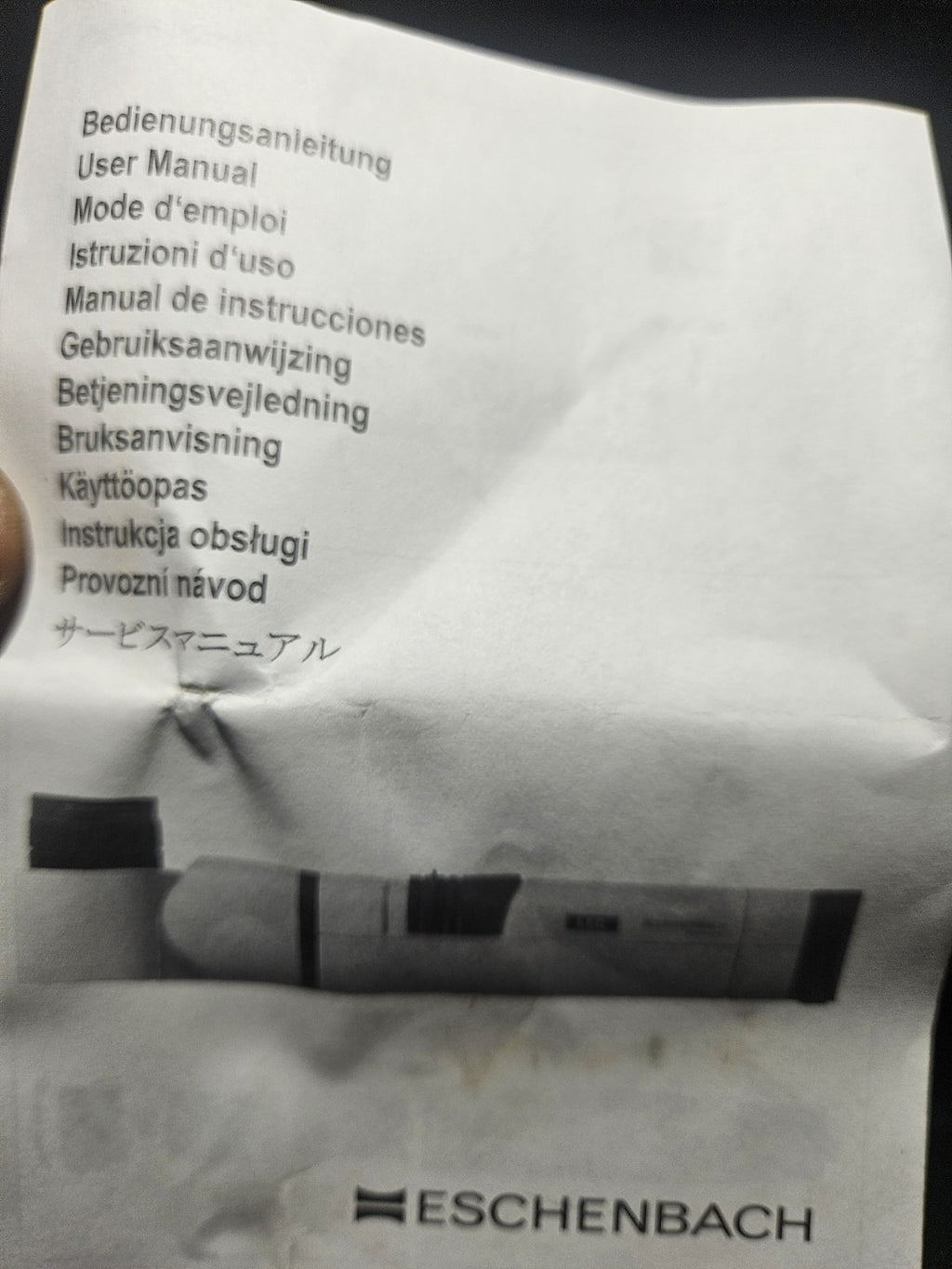 Eschenbach Präzisions-Skalenlupe Achromat 115410 Risslupe 10x Vergrösserung, NEU