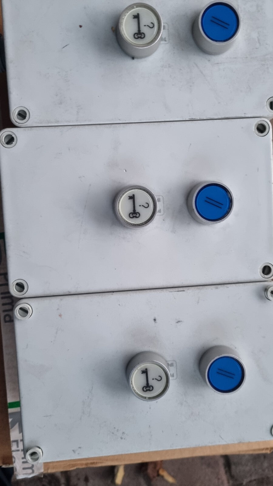 Lot 3xRittal PK 9514 000 Gehäuse? Schutzschalter, safety switch, robot neu, new 