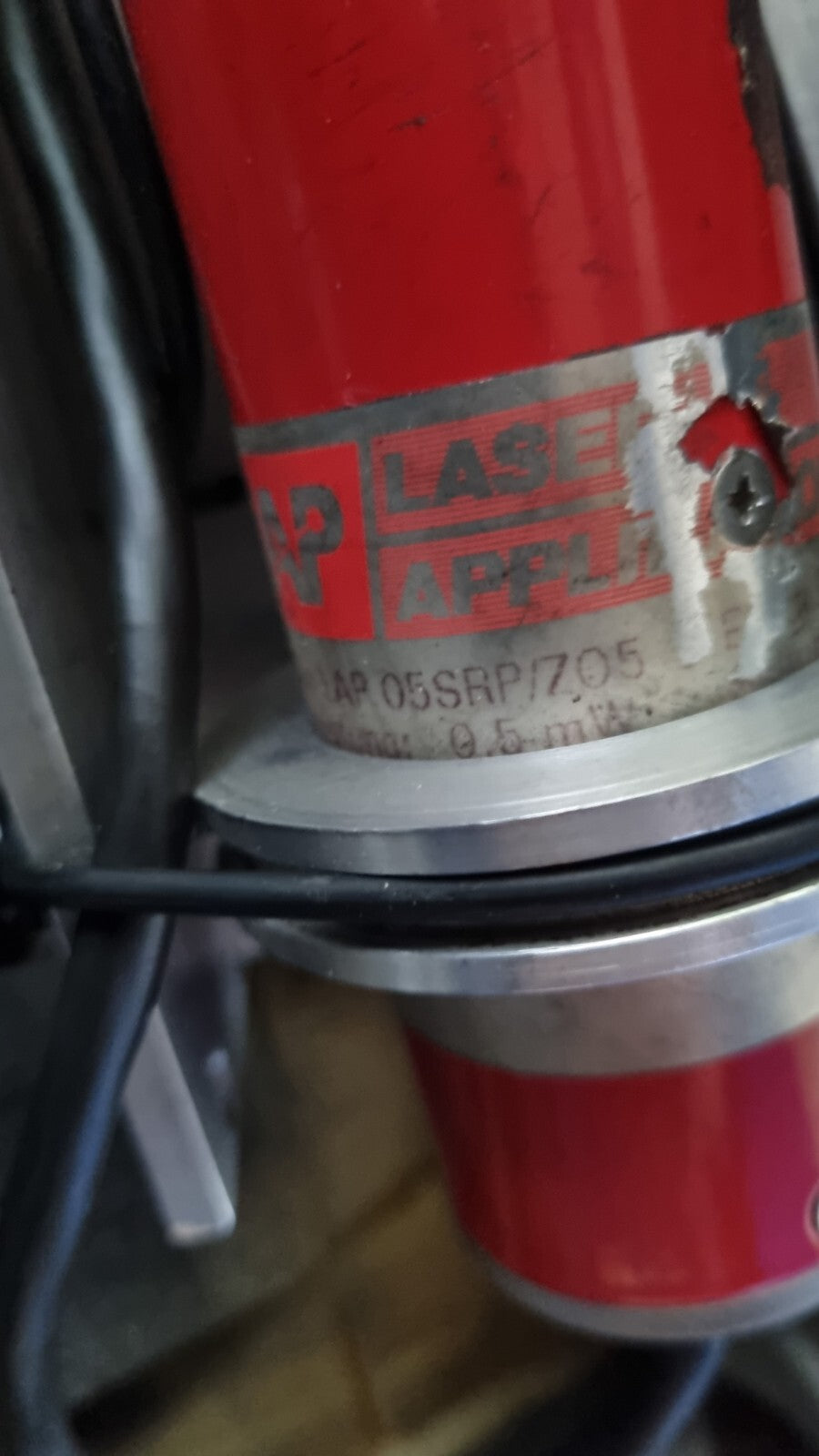 Lap Gmbh Laser Applikationen Test Koffer  Lap05srp/Zo5 Laser. 0,5 Mw. 632,8nm.  
