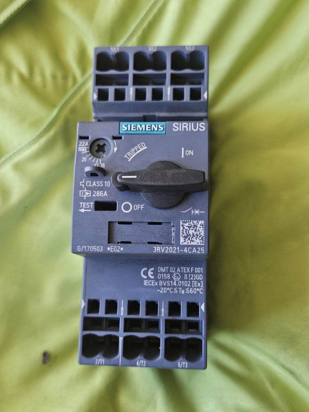 Siemens SIRIUS 3RV2021-4CA25  Leistungsschalter Breaker -unused-neu-new No Box