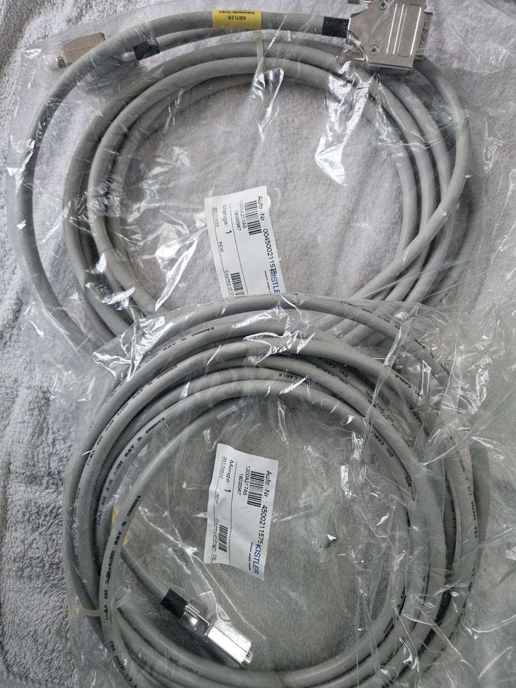 Kistler 1200A217A5 Sensorcable,verbindungskabel SENSOR Neu/ovp,New Krauss Maffei