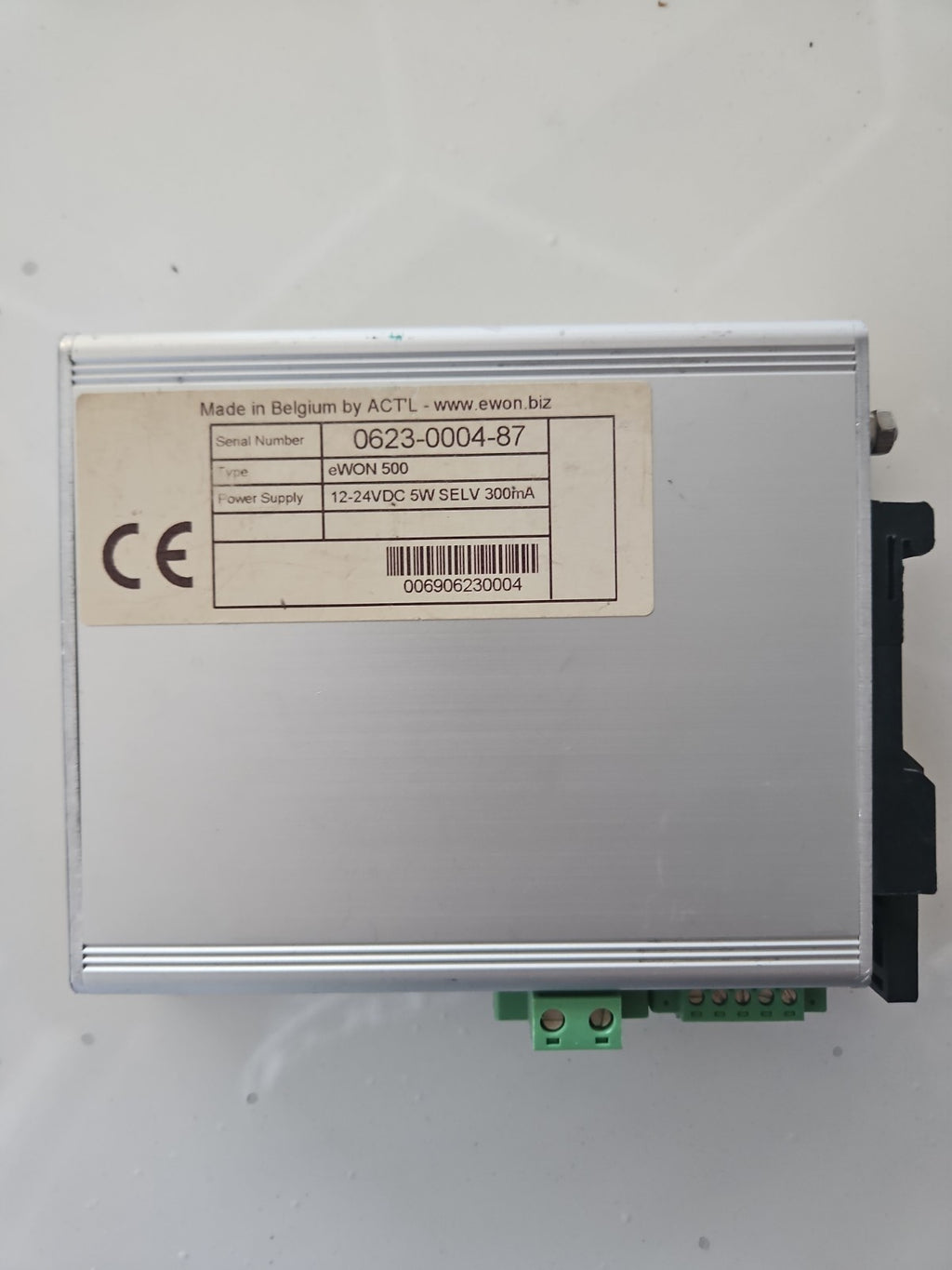 eWON 500 Industrial VPN Router Gateway Remote Access 12-24VDC ACT'L 0623-0004-87