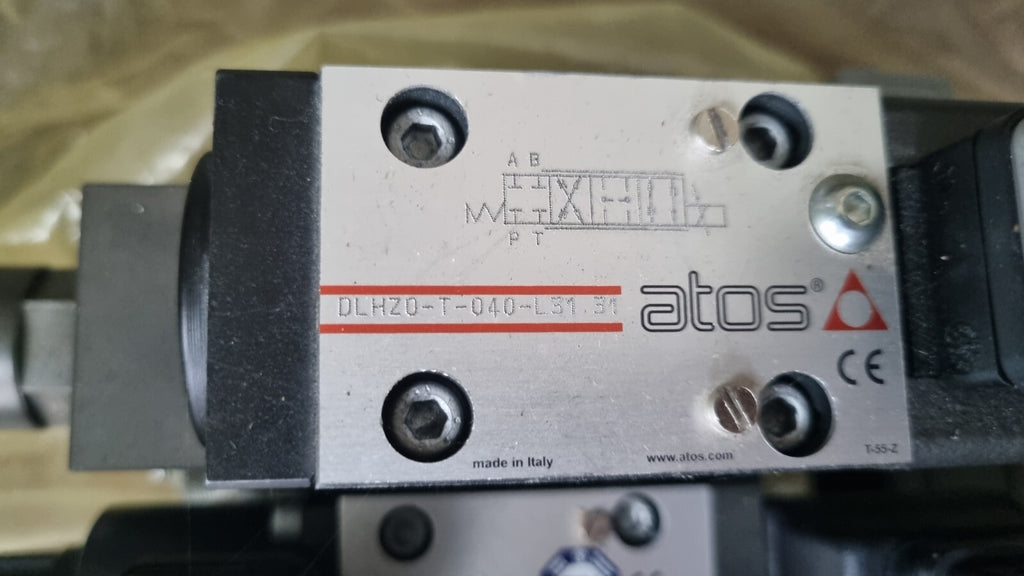 ATOS Proportionalventil Block DLHZO-T-040-L31 RZM0-P1-010/315/18 neu/new, Unit