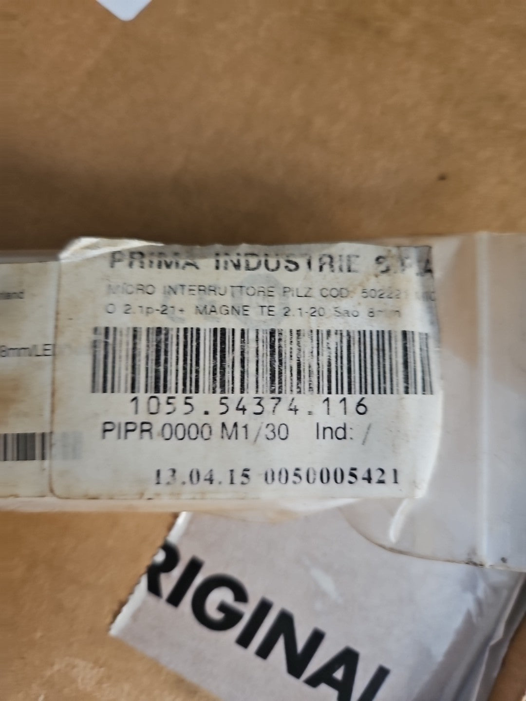PILZ Sensor PSEN 2.1-P-21 /PSEN 2.1-20/8mm/LED/ 502221 Neu Ovp Nos Brandnew Seal