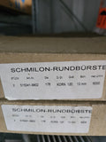 Schmilon Rundbürste ⌀ 178mm, Stahlbürste, 6000rpm, Drahtbürste, Drahtschleifer, 