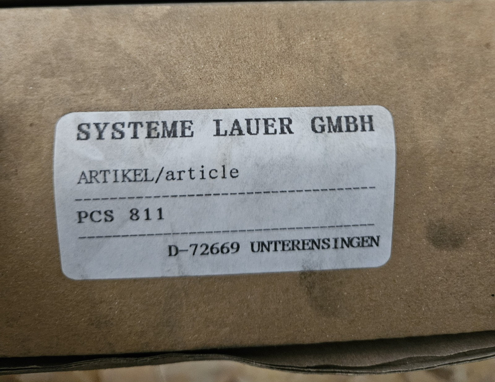 Lauer PCS 811 Interbus S Module / Version: Pg 811.000.3, 191296 New In Box Neu