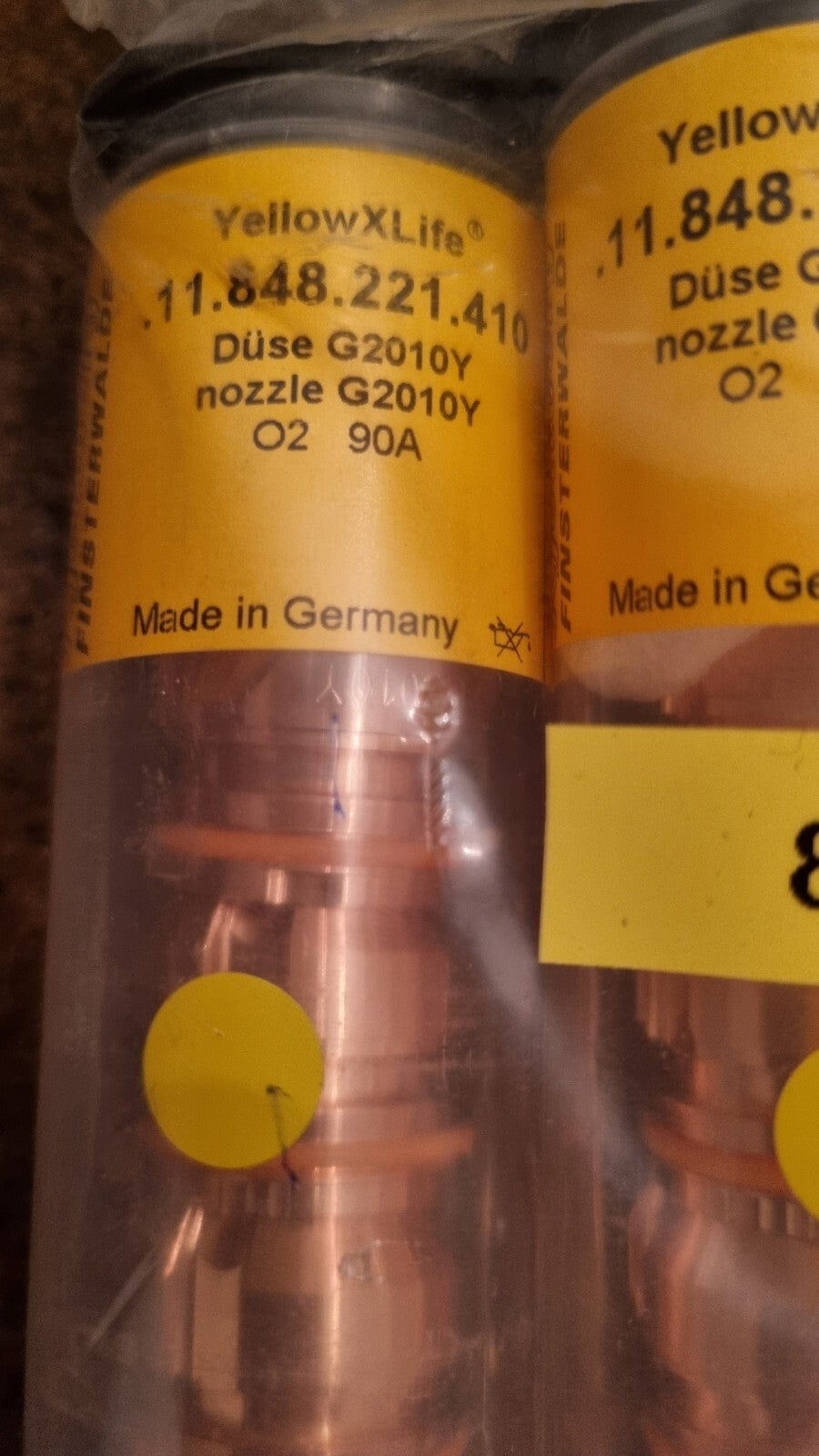 1 x Kjellberg HiFocus Düse 11.848.221.410  G2010Y O2 90Anozzle thermacut neu/new
