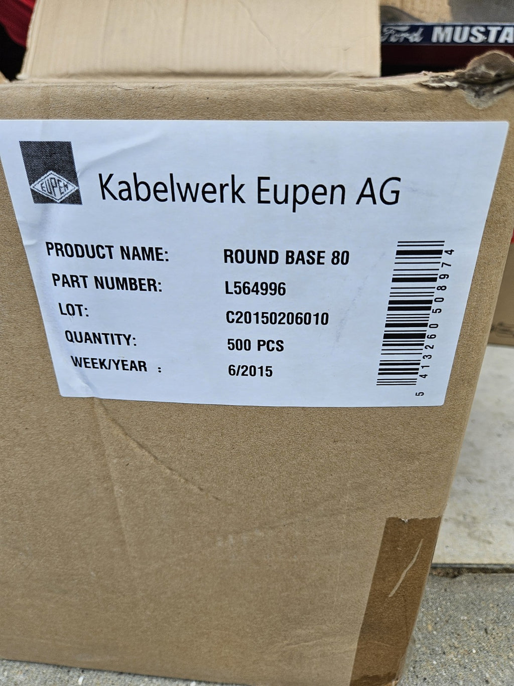 10 x Eupen Round Base 80 Spacer RB80 L564996 Coaxial Radiating Cable Support new