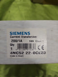 Siemens Currenct transformer 4NC5222-0CE20 200/1A 4NC52 22-20E20 new in Box, Neu