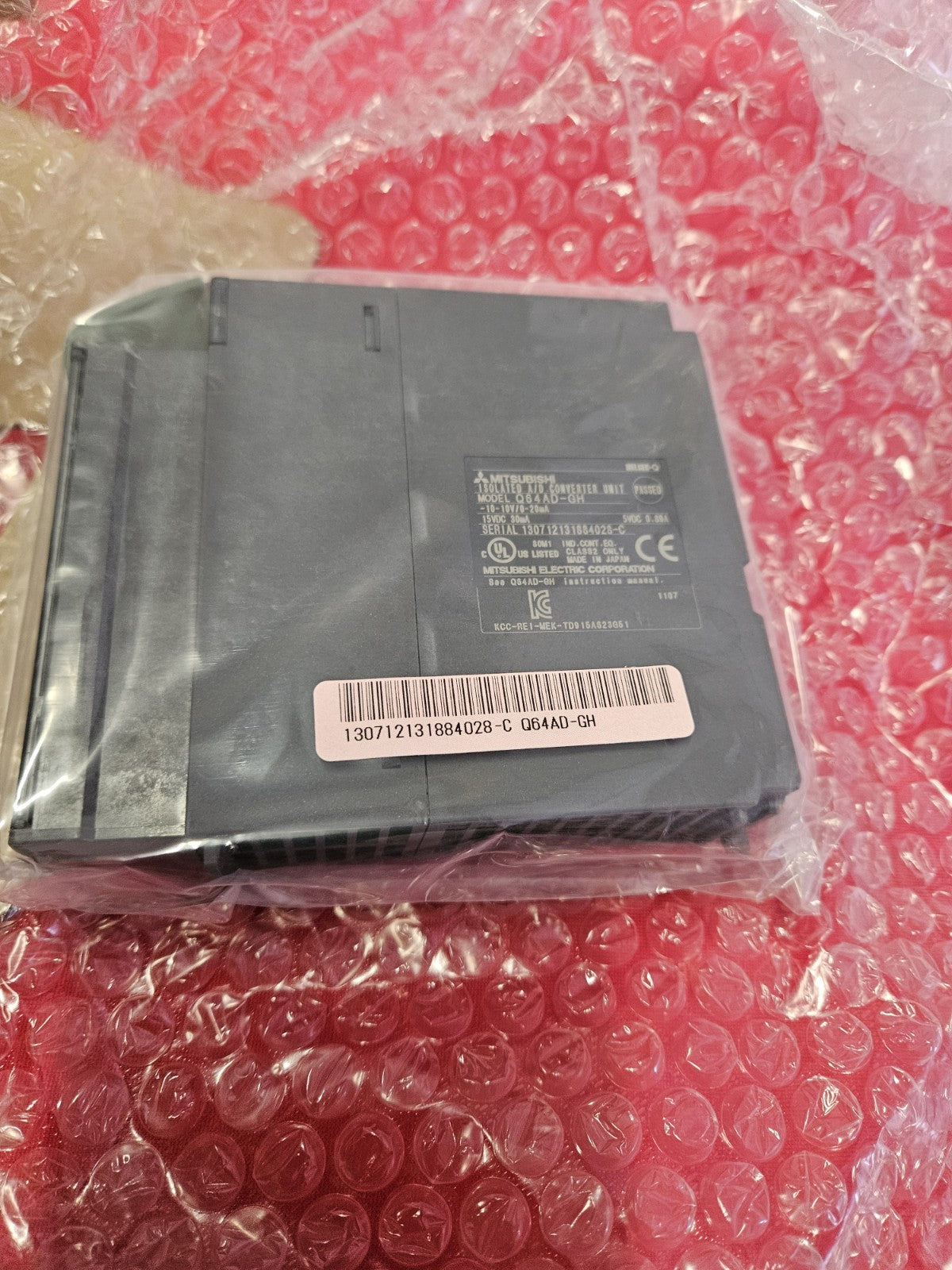 Mitsubishi Q64AD-GH Isolated A/D Converter Q64ADGH, neu/ovp, New in box Unused