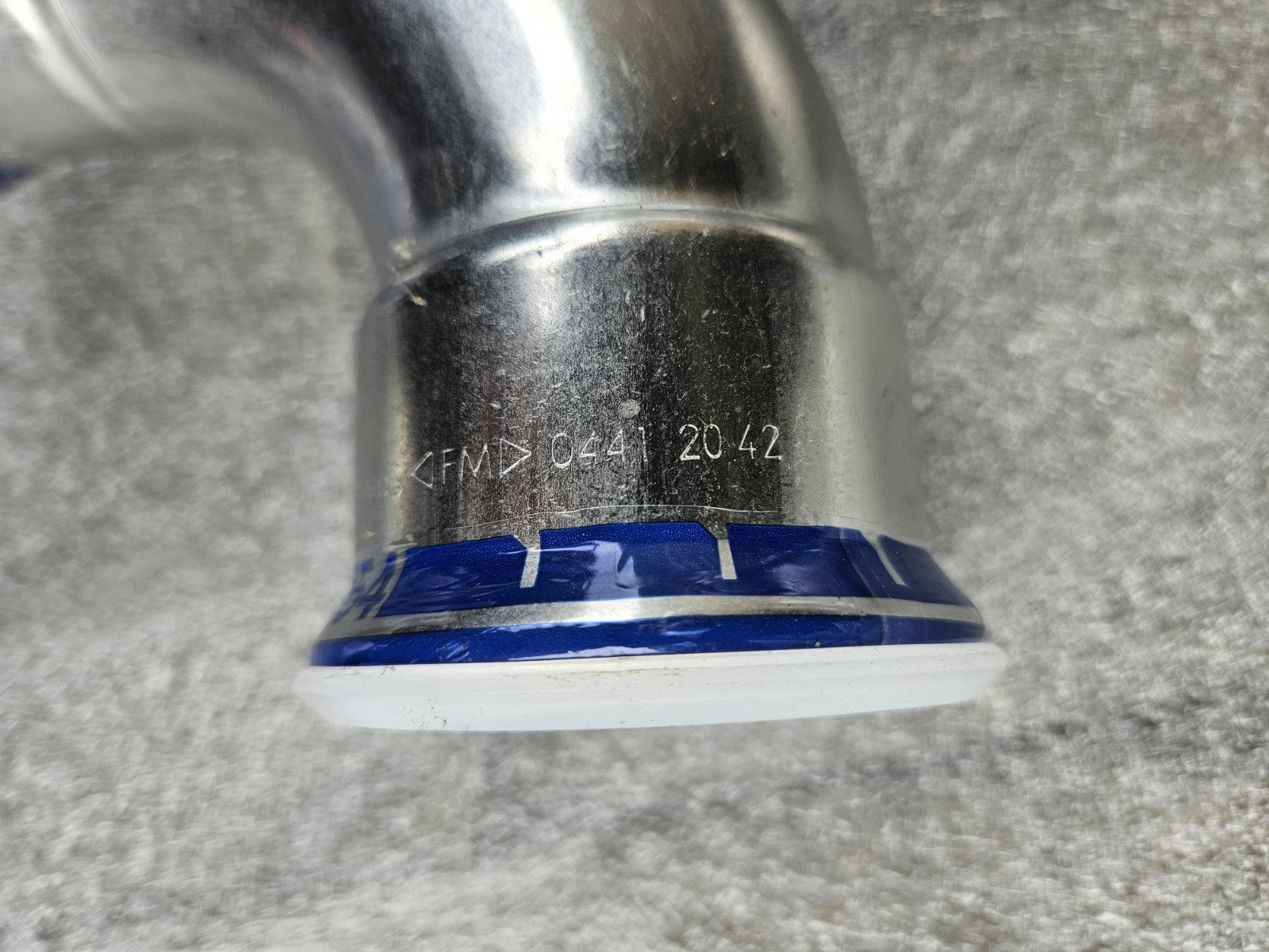 1 x GEBERIT MAPRESS 31108 Edelstahl Bogen 90° d 54 mmNeu INOX new