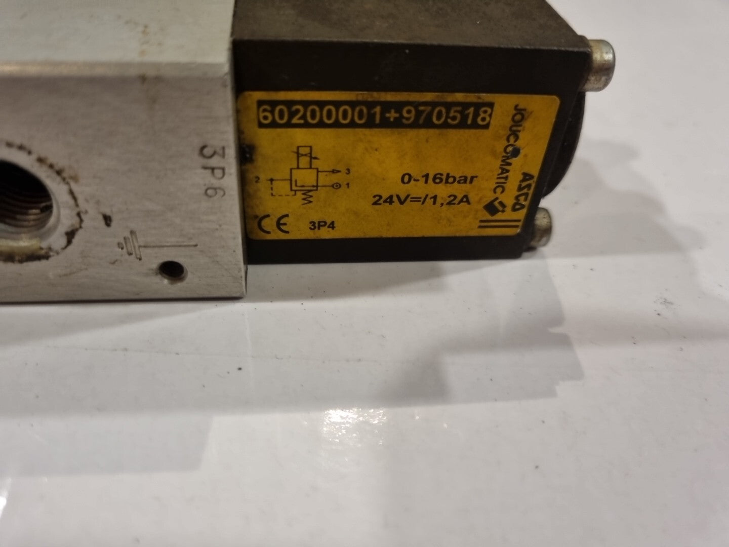 ASCO JOUCOMATIC 60200001+970518 PROPORTIONAL SENTRONIC VENTIL, Feindruckregler 