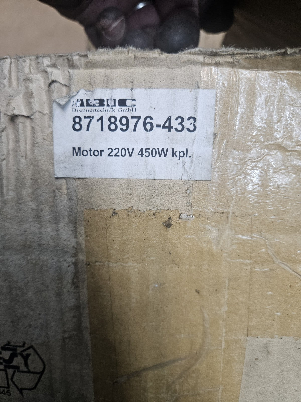 ACC EB130C56/2 220-240V 50/60Hz 450W 2750/3300/min Gebläsebrennermotor Neu New