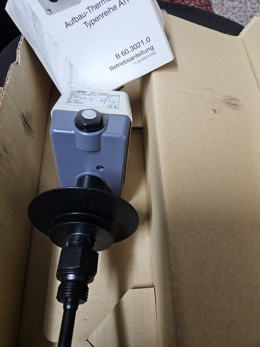JUMO ATHs-70, Aufbau THERMOSTAT, neu/ovp, Unbenutzt, New Old Stock,