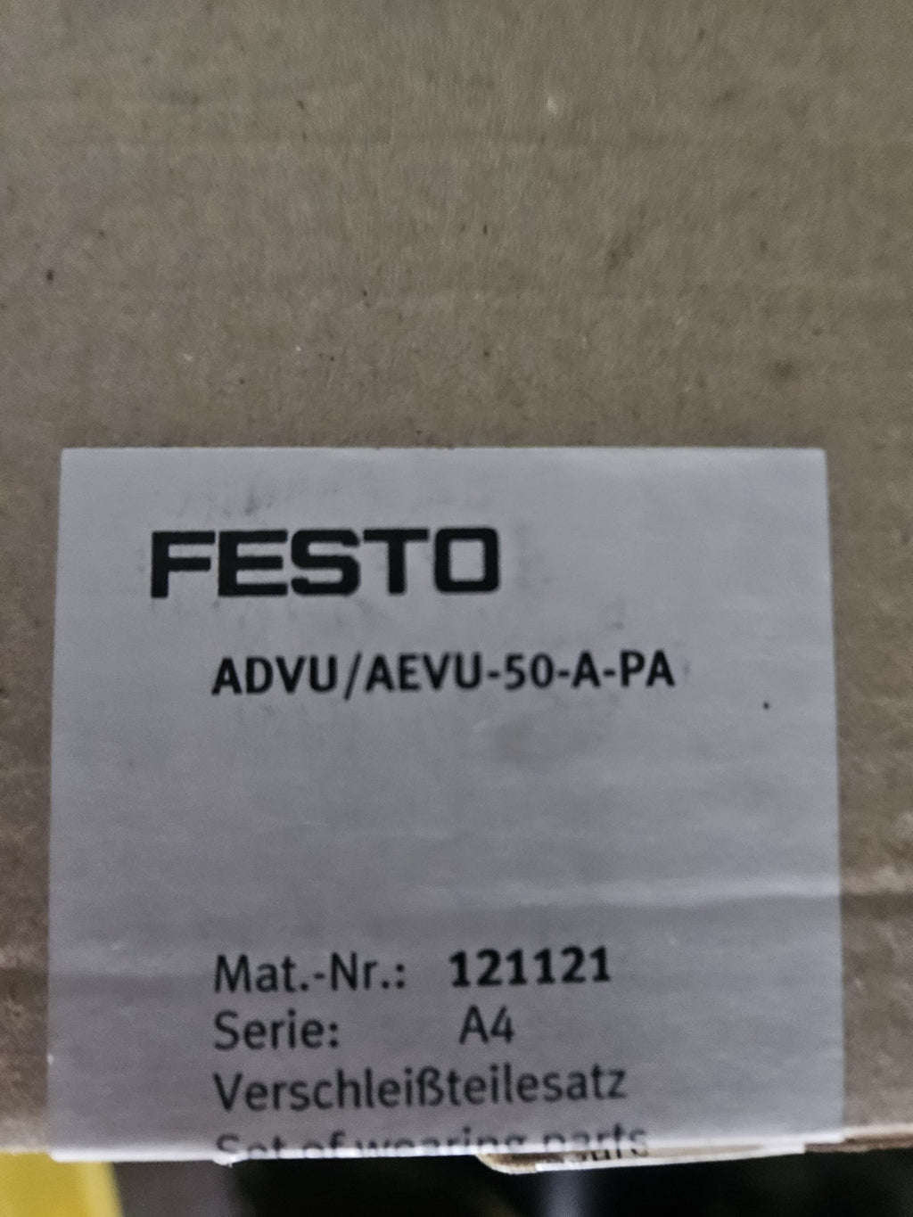 FESTO Dichtungssatz Spare, Set of Wearing Parts, Reparatursatz, Service kit NEW
