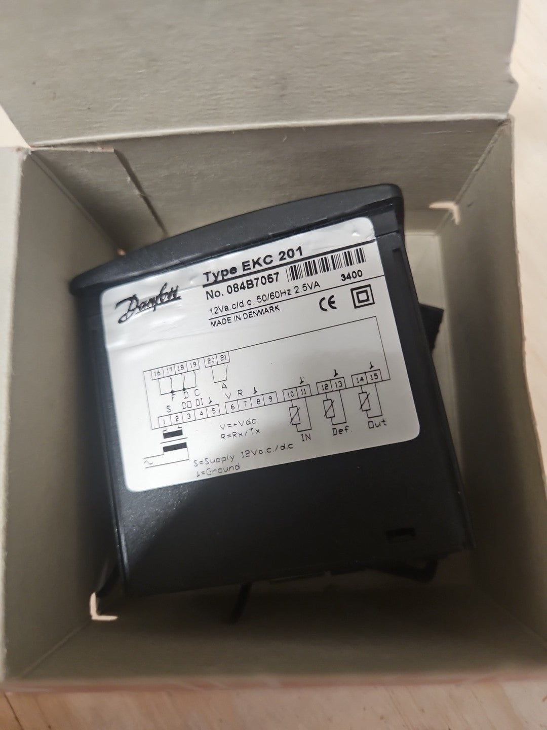Danfoss EKC 201 Thermostat 084B7057 Neu/ovp, New In Box Unused