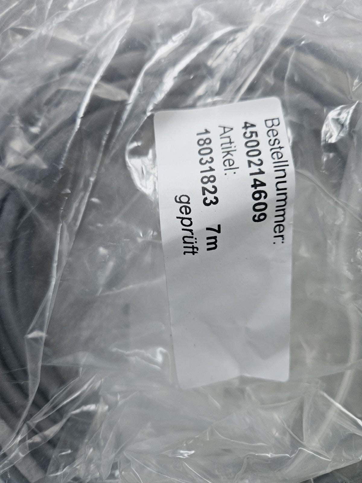 Kistler 1500B43A7 Sensorcable,verbindungskabel SENSOR Neu/ovp,Krauss Maffei New