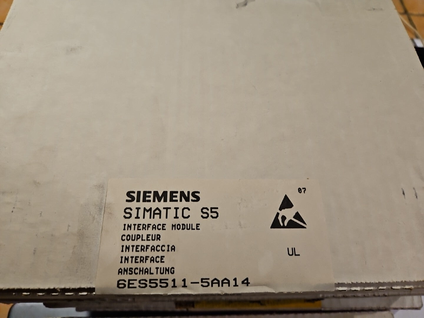 Siemens Simatic / 6ES5511-5AA14 / Anschaltung / E-Stand:08 Neu Mit SIEGEL, NEW