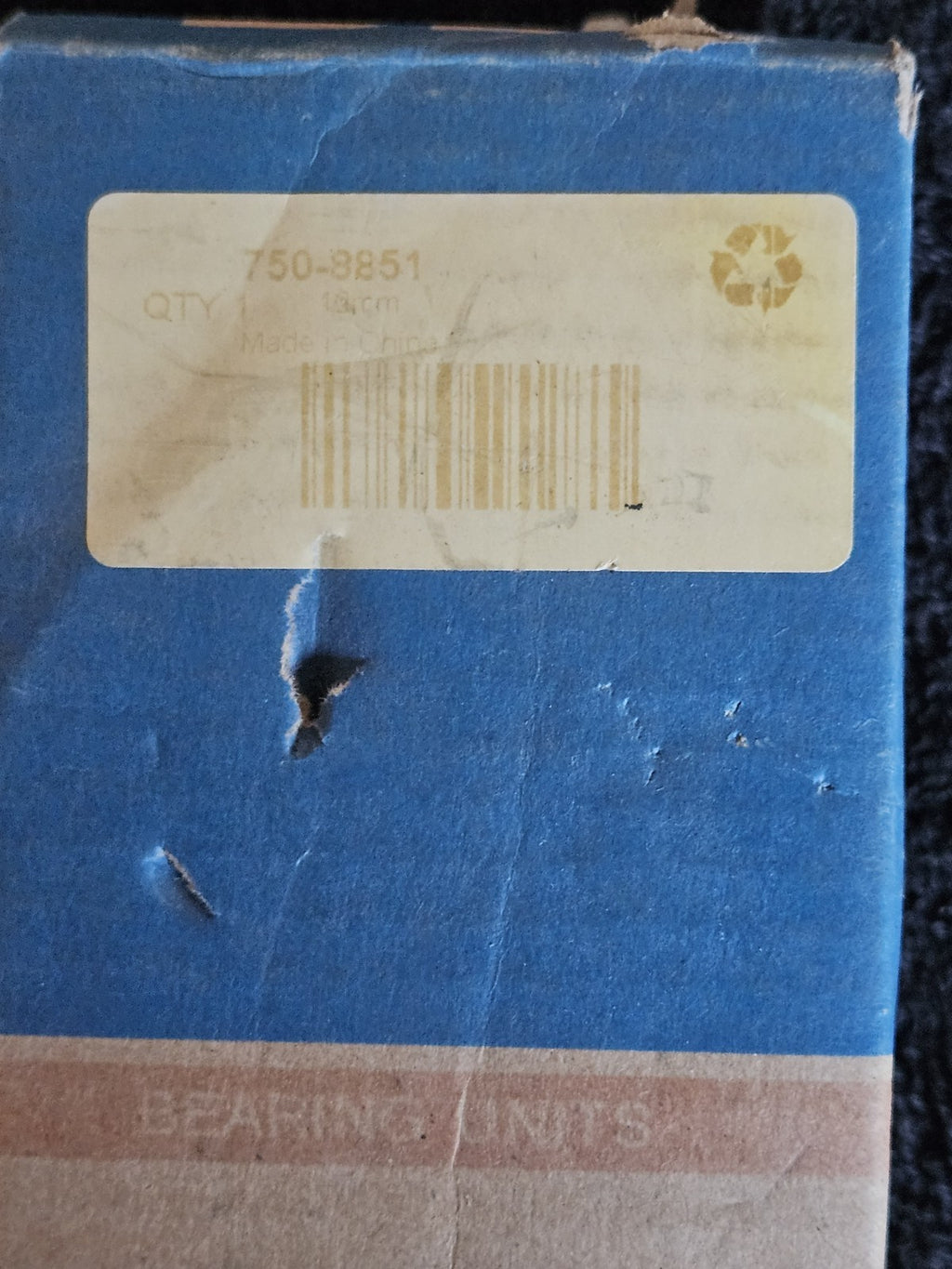 Gehäuselager Flanschlager FS UCFL 201, 750-8851 new in Box, Neu/ovp Unused