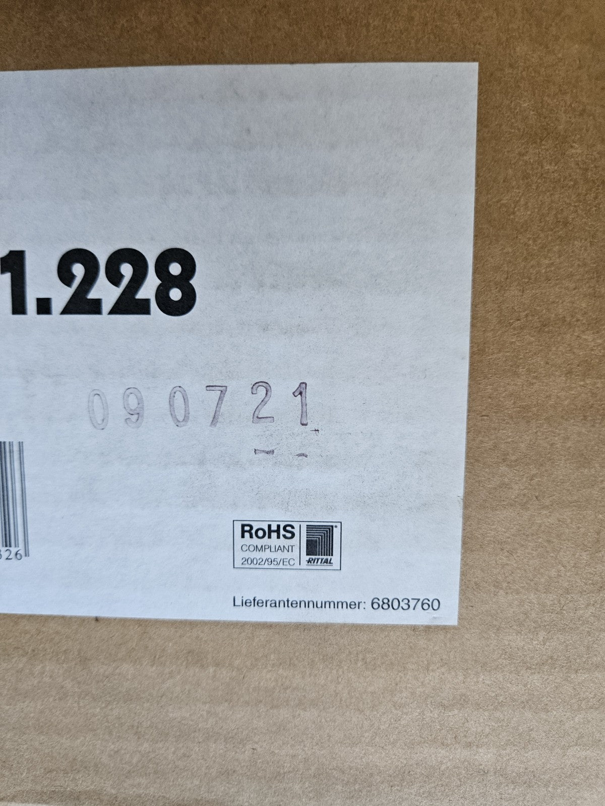Rittal SZ 5001228, Kabeleinführungsbleche zum Einbau in TP Top-Pult-System NEU